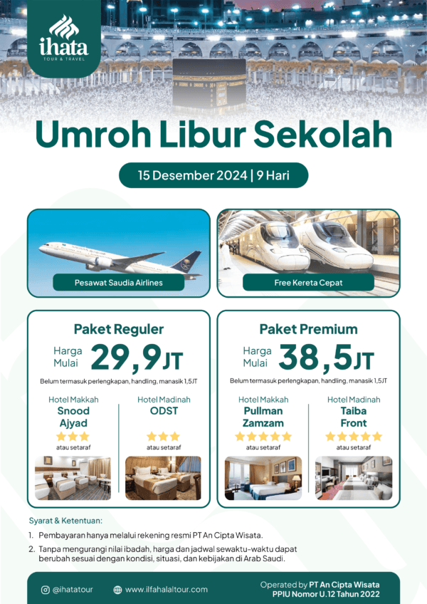 Umroh-Libur-Sekolah-IHATA-Travel